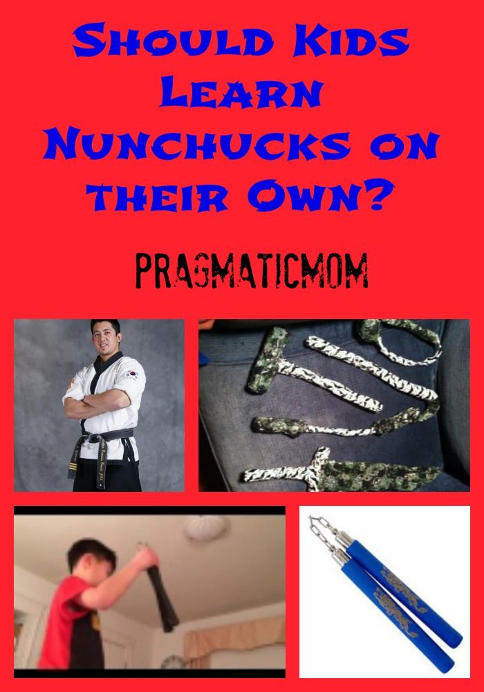 kids and nunchucks, should kids learn nunchucks