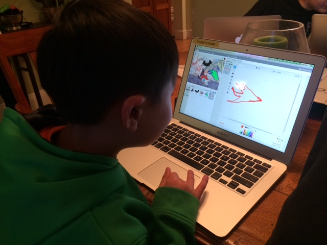 learning scratch programming language for elementary age kids