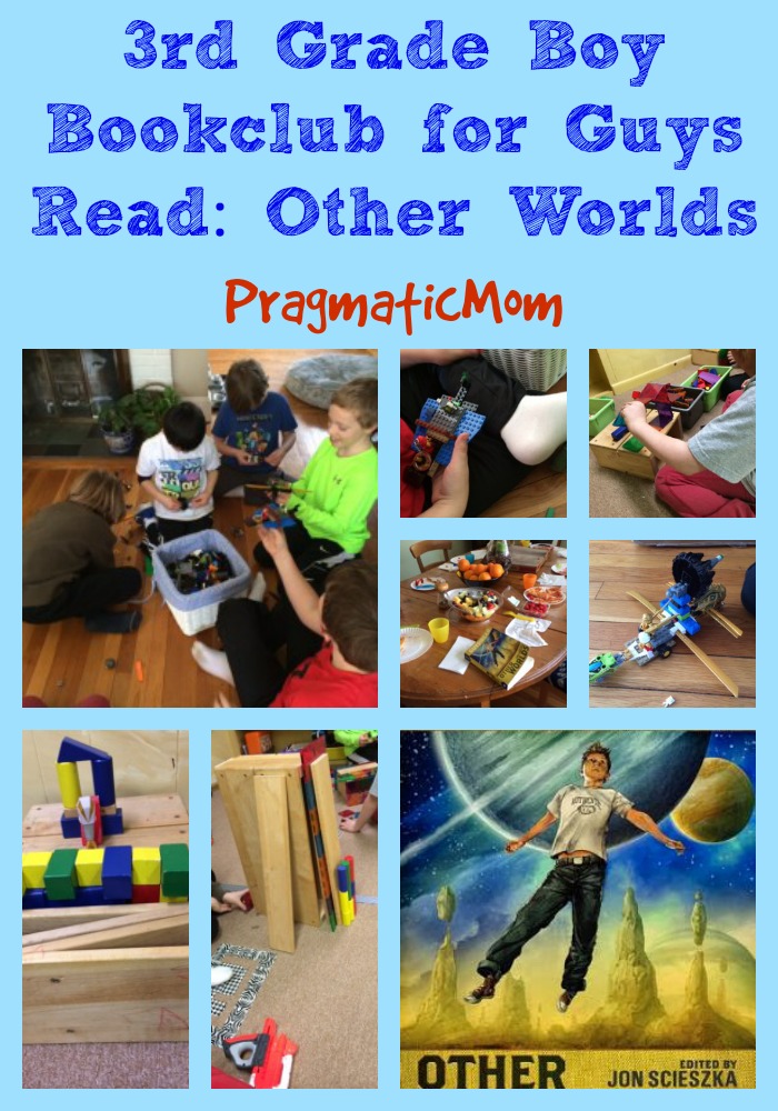 Guys Read Other Worlds 3rd grade book club for boys