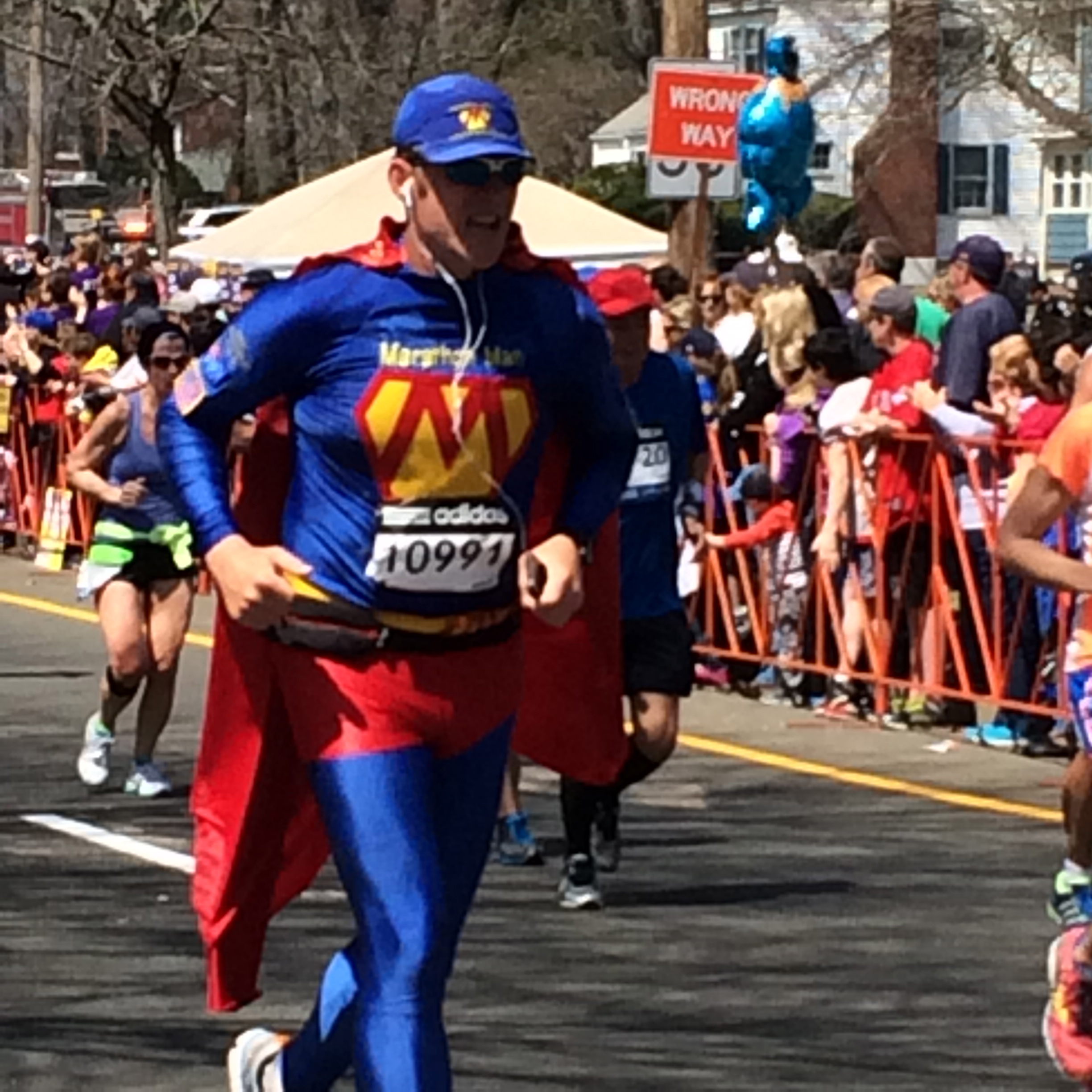 2014 Boston Marathon Man