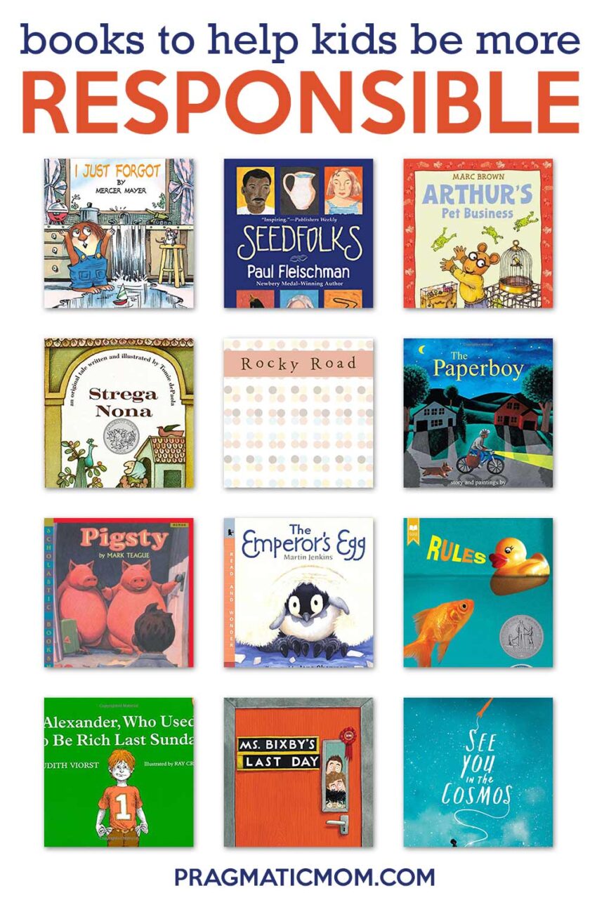10 Books to Help Kids Become More Responsible