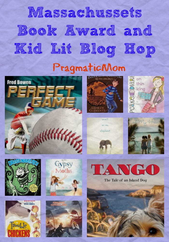 Massachusetts Book Awards for children's books and the Kid Lit Blog Hop