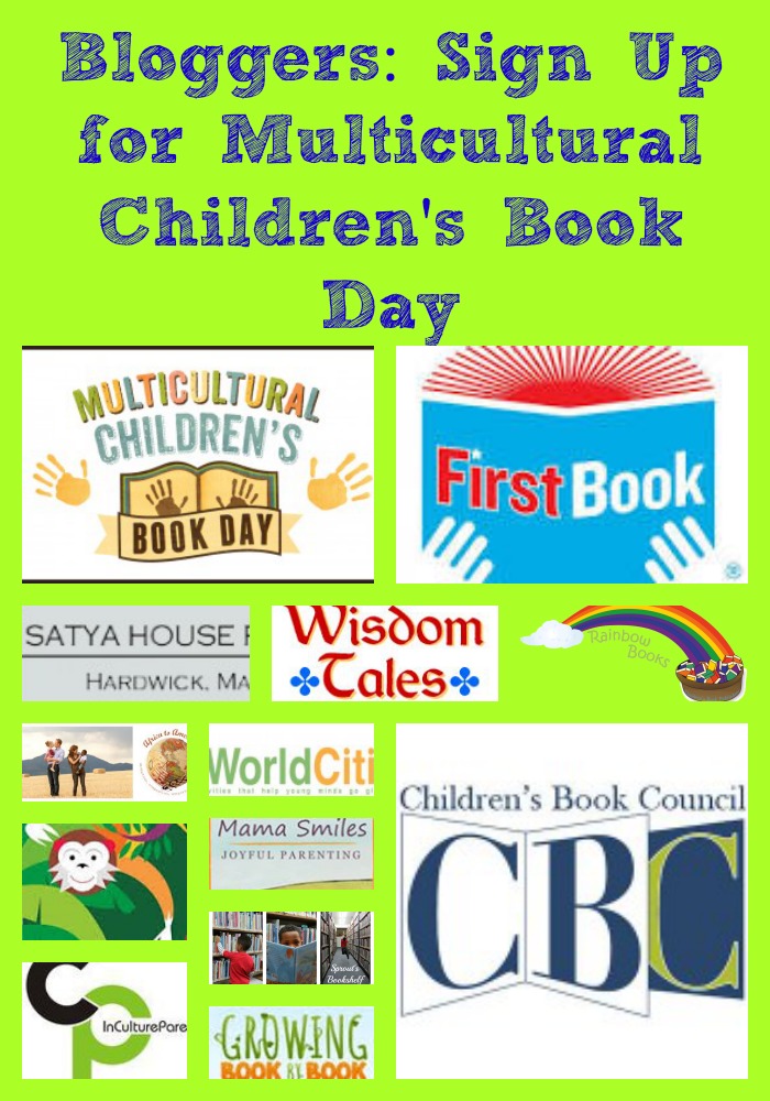 bloggers sign up for multicultural children's book day