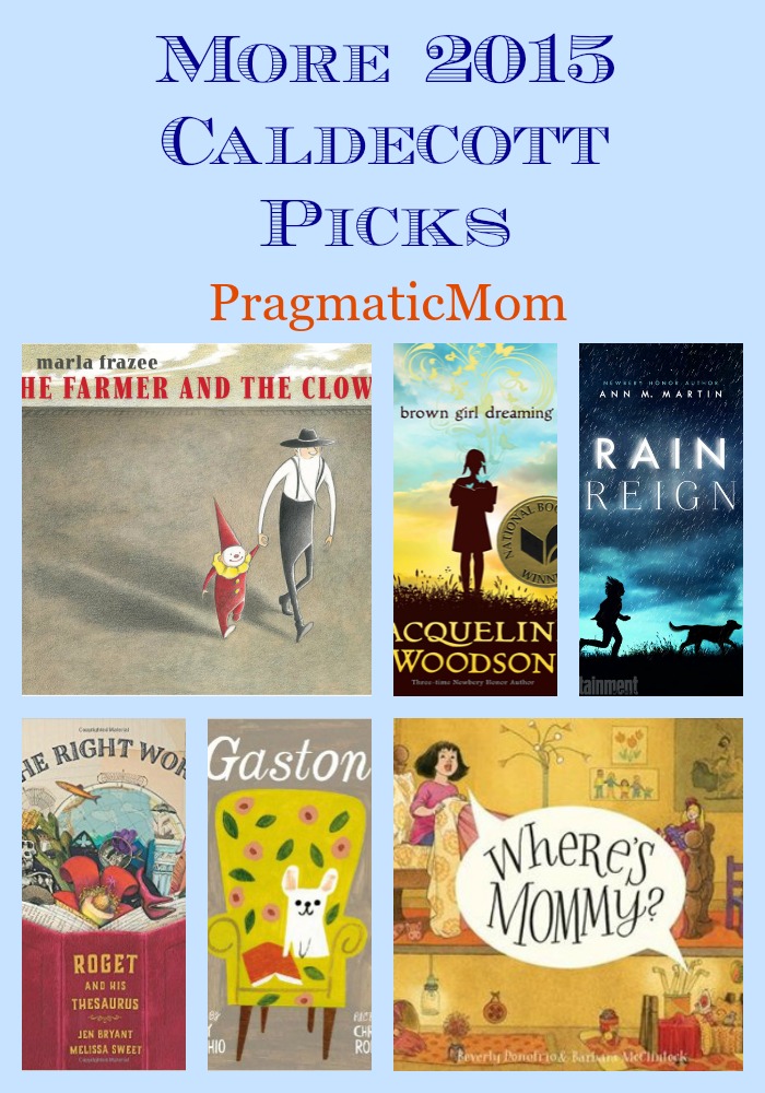 More 2015 Caldecott Picks & Picture Book of the Day