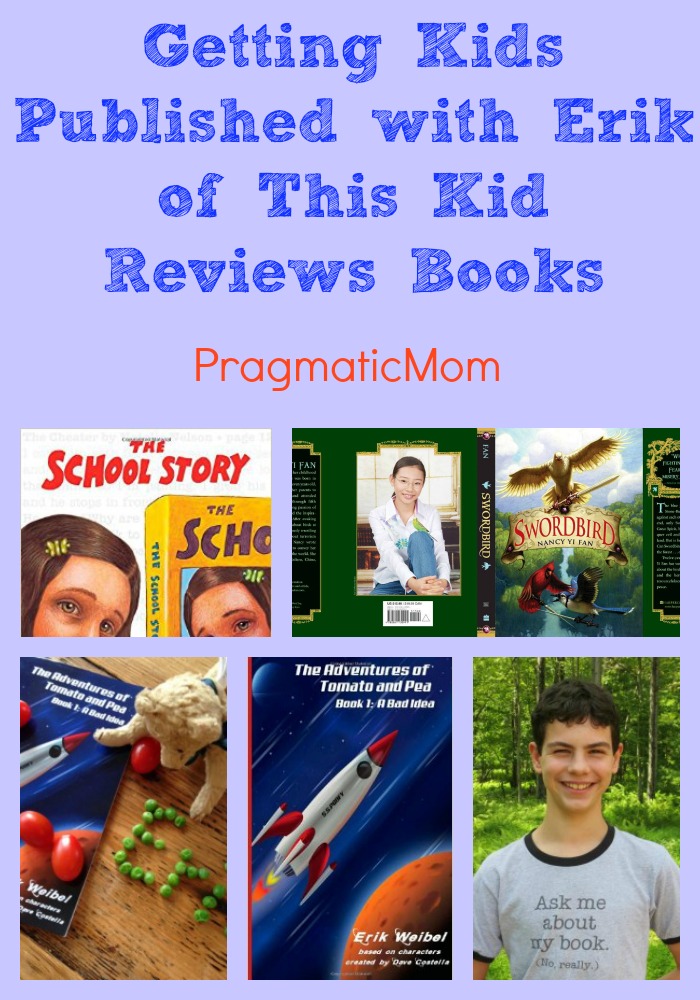 Getting Kids Published with Erik of This Kid Reviews Books