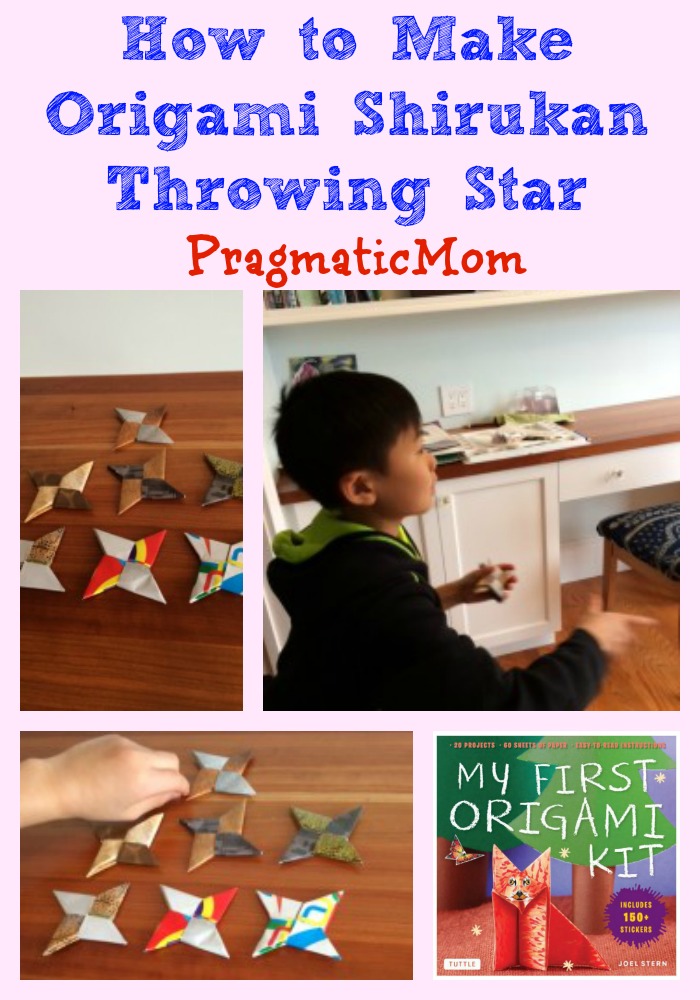 How to Make Origami Shirukan Throwing Star