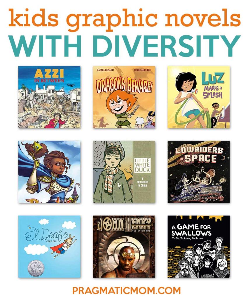 16 Great Diversity Graphic Novels for Kids and Teens