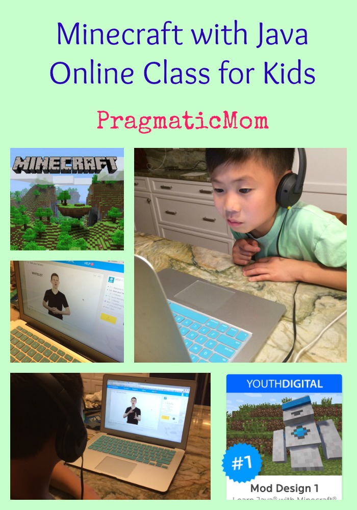 Minecraft with Java Online Class for Kids
