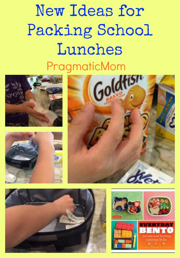 New Ideas for Packing School Lunches