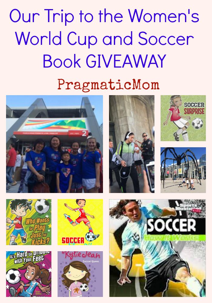 Our Trip to the Women's World Cup and Soccer Book GIVEAWAY