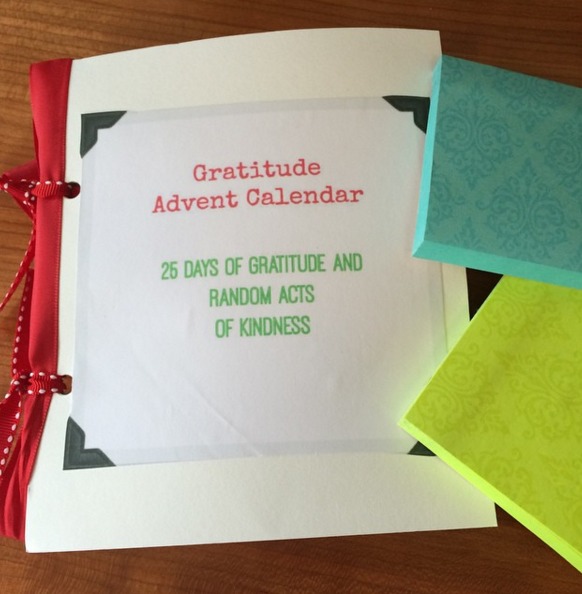 random acts of kindness advent calendar