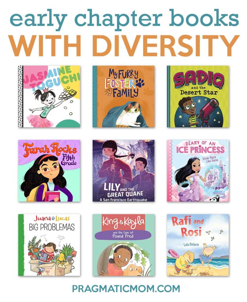 11 New DIVERSITY Early Chapter Books