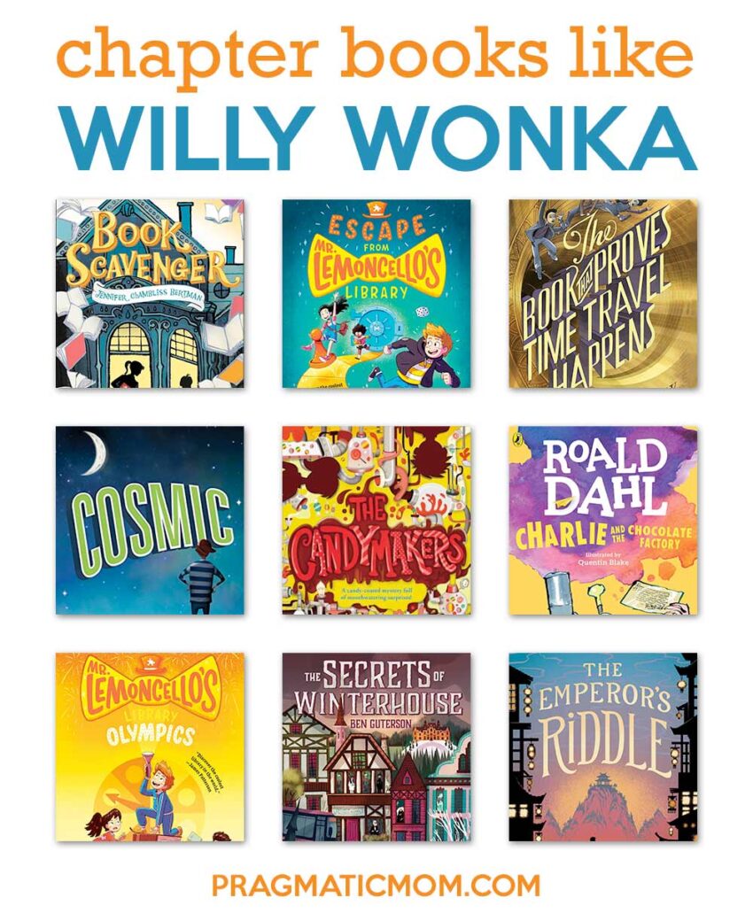 Willy Wonka-Like Chapter Books