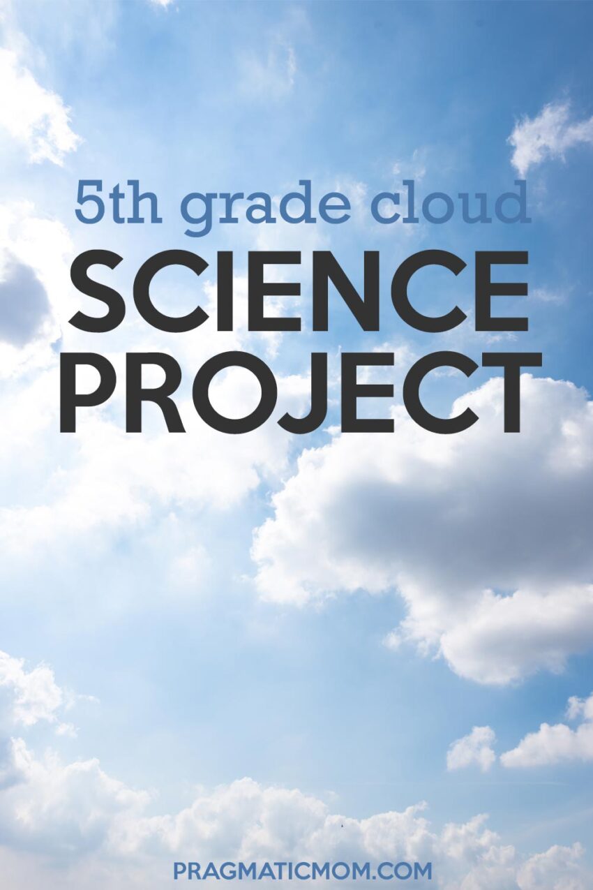5th Grade Cloud Science Project
