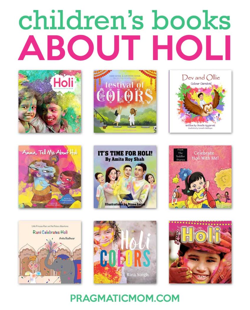 Children's Books on Holi