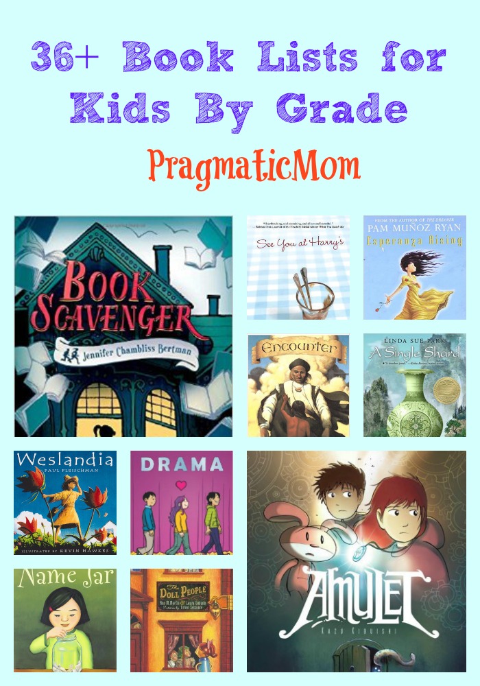 36+ Book Lists for Kids By Grade