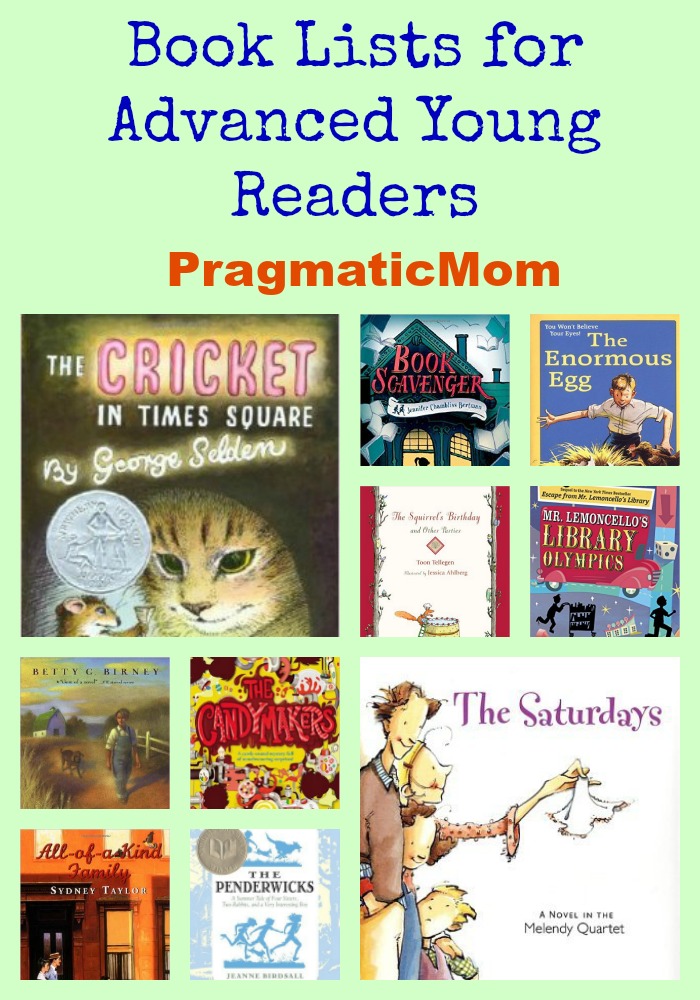 Book Lists for Advanced Young Readers