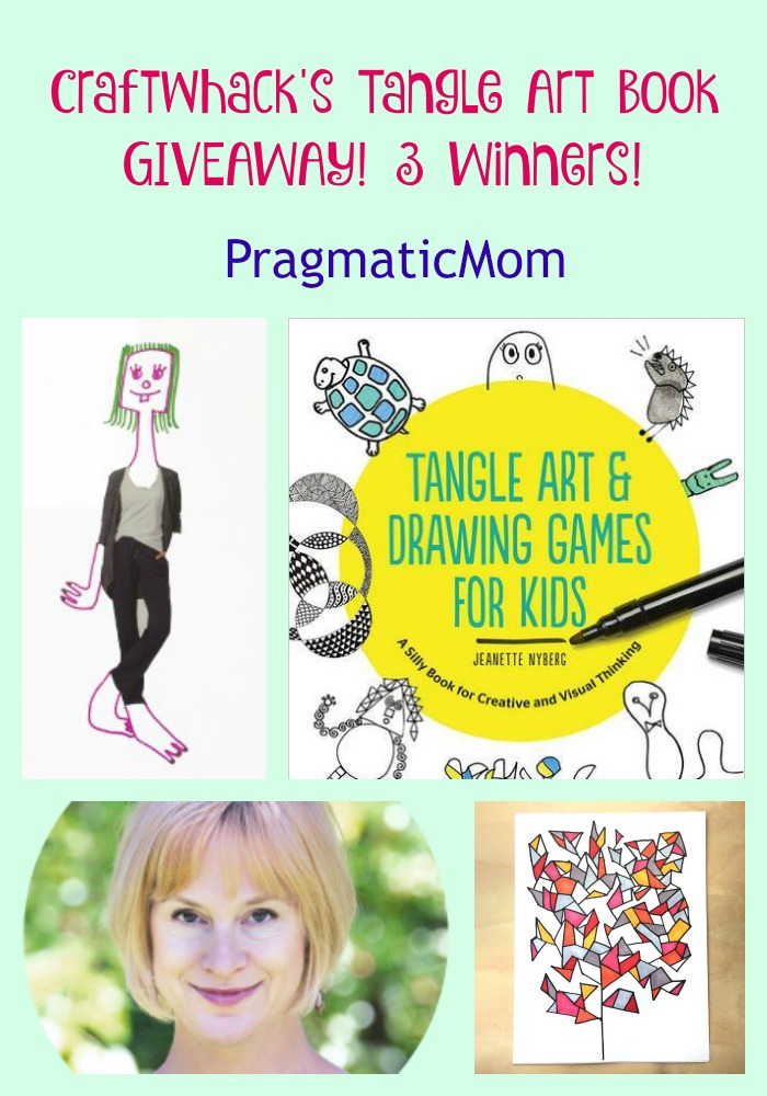 Craftwhack's Tangle Art Book GIVEAWAY! 3 Winners!
