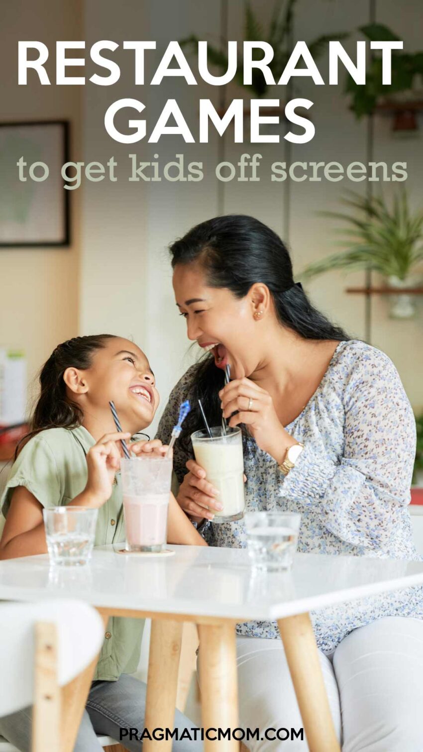 Restaurant Games to Get Kids Off Screens