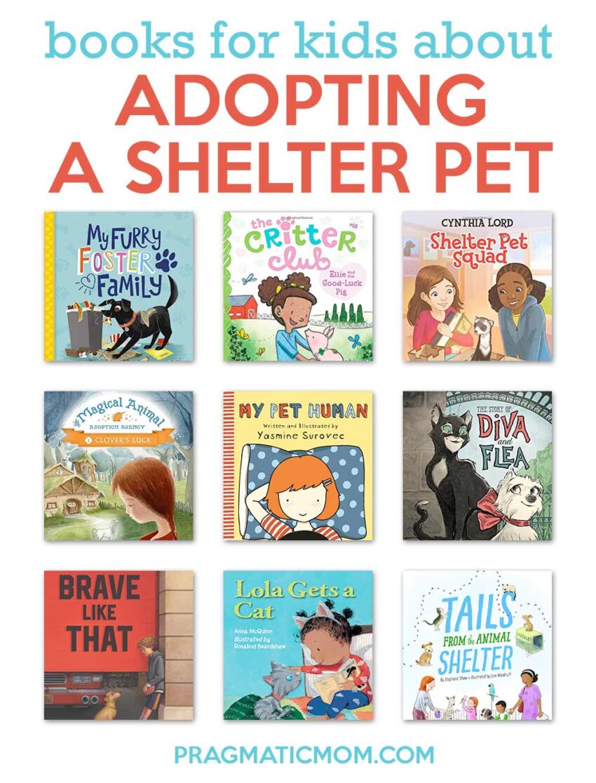 Books for Kids to Celebrate Adopt a Shelter Pet Day
