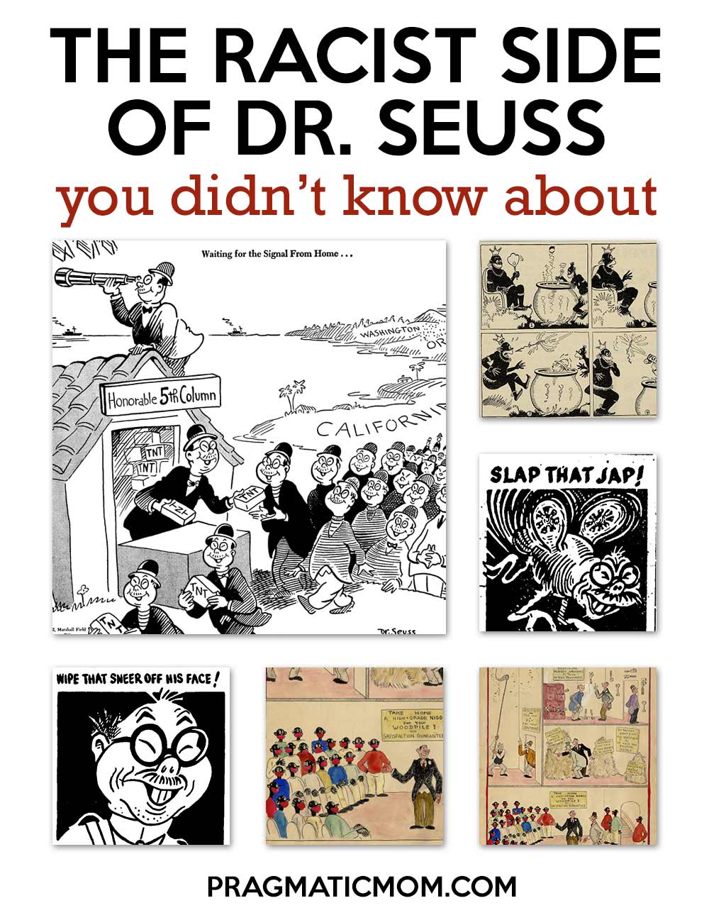 The Racist Side of Dr. Seuss You Didn't Know About - Pragmatic Mom