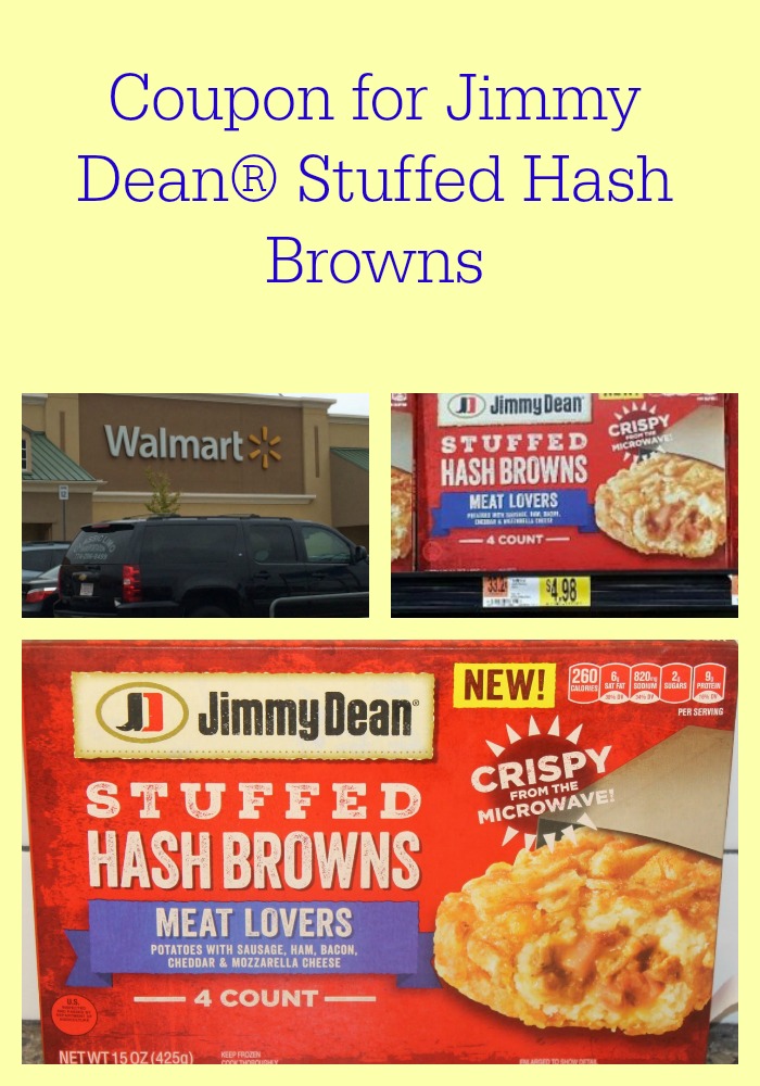 Coupon for Jimmy Dean® Stuffed Hash Browns