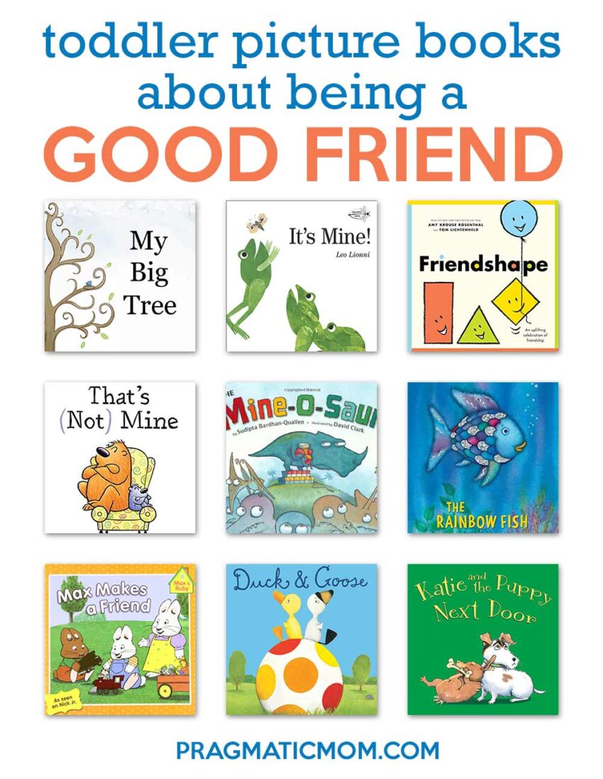 Picture Books for Toddlers About Being a Good Friend