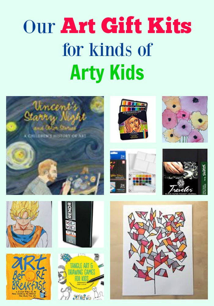 Our Art Gift Kits for Arty Kids