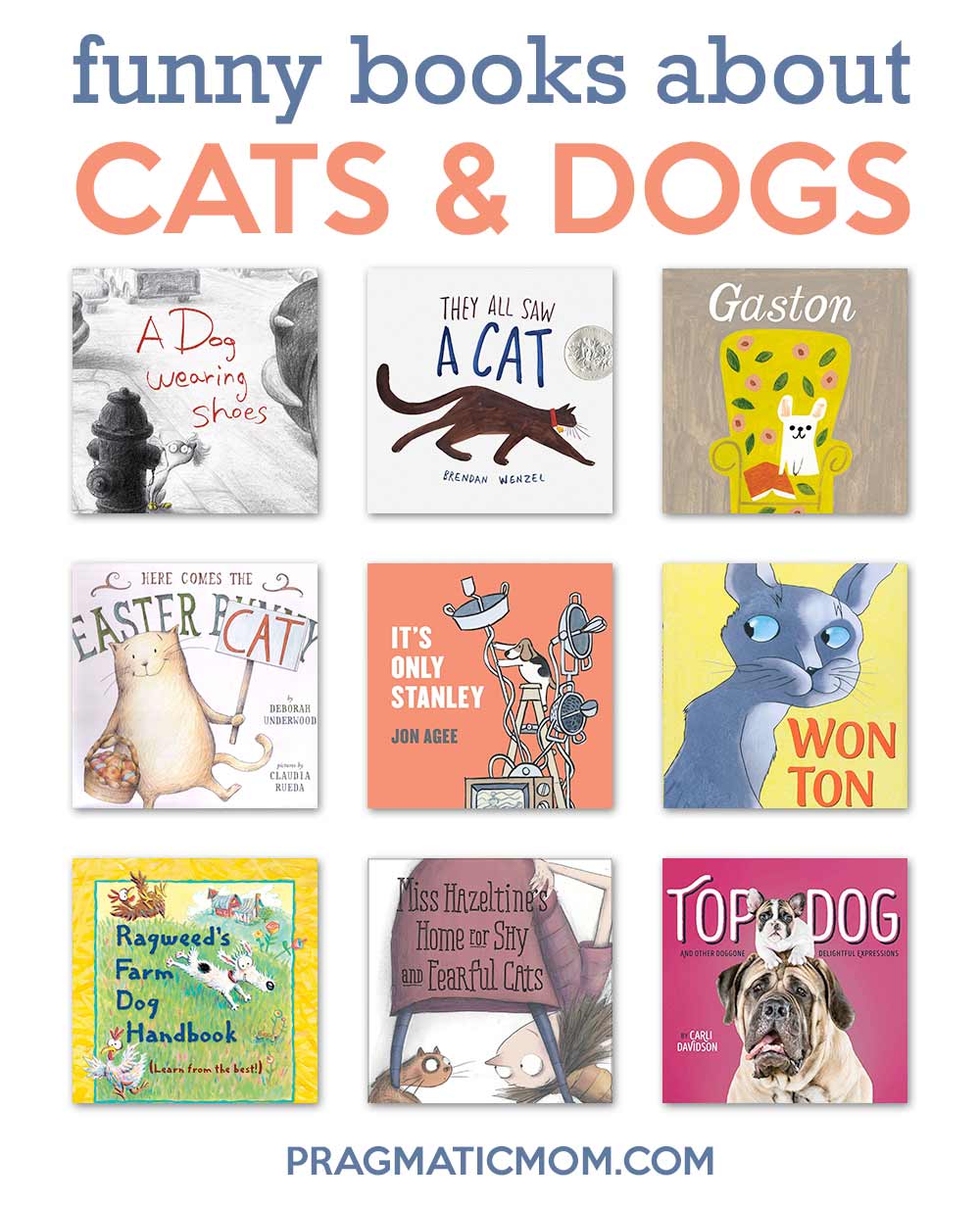 10 Hilarious Cat and Dog Picture Books - Pragmatic Mom