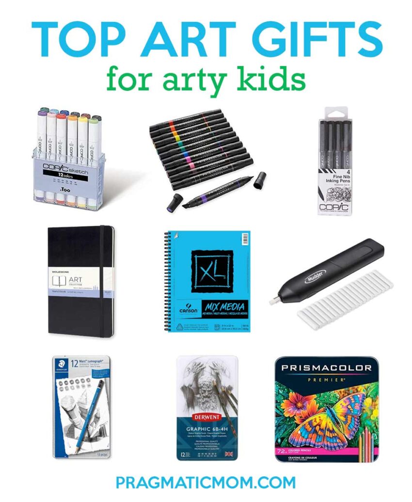 45 Art Gifts for Seriously Arty Kids by my Arty Daughter