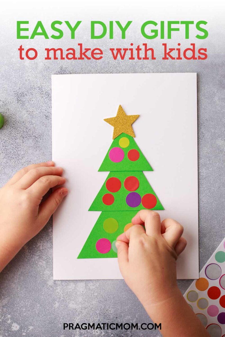 EASIEST DIY Gifts to Make with Kids