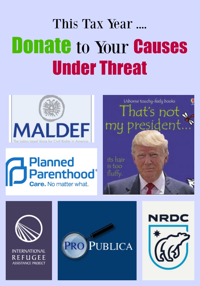 Donate to Causes Under Threat