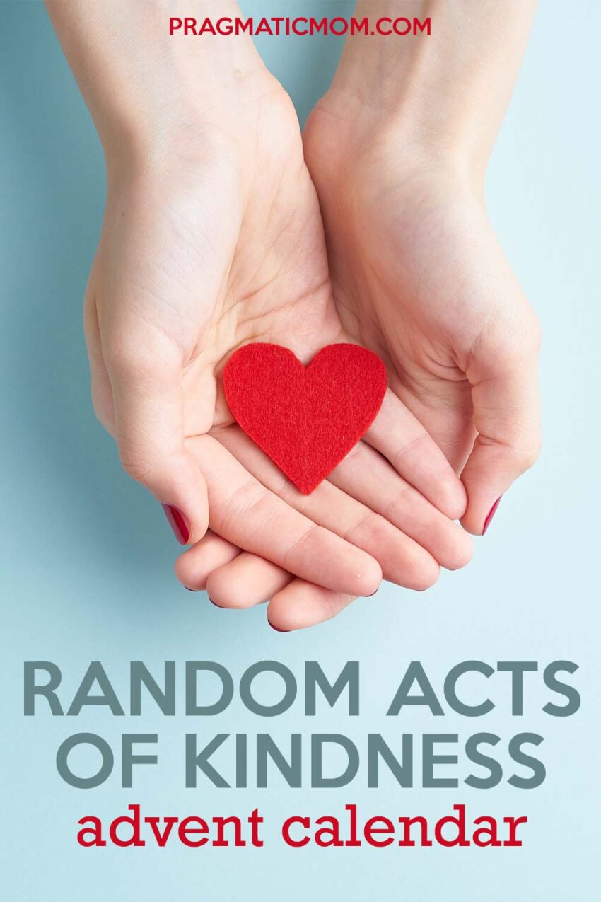 25 Random Acts of Kindness Advent Calendar
