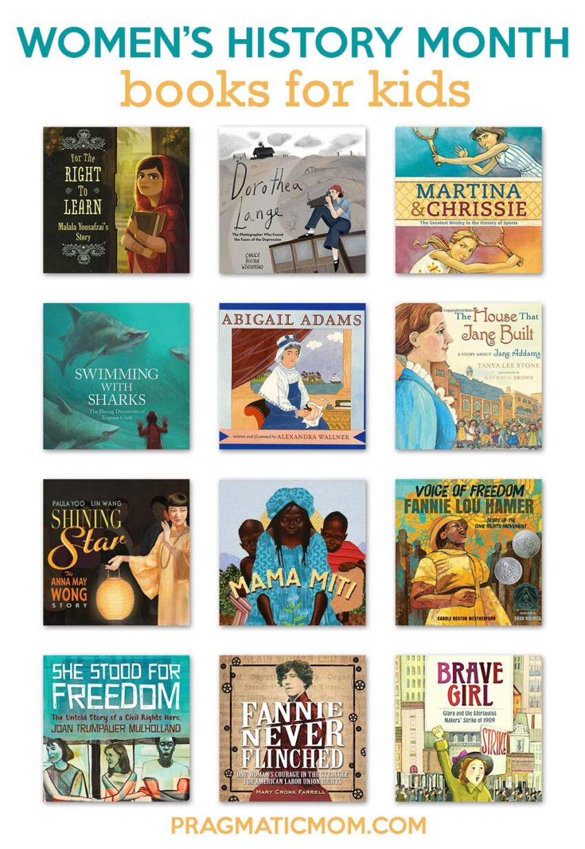 Women's History Month books for kids