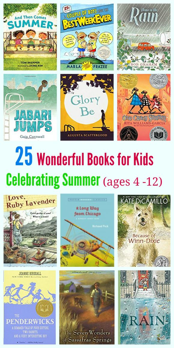 27 Wonderful Books for Kids Celebrating Summer (ages 2-12) - Pragmatic Mom