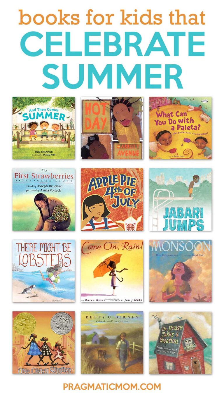 27 Wonderful Books for Kids Celebrating Summer (ages 2-12) - Pragmatic Mom