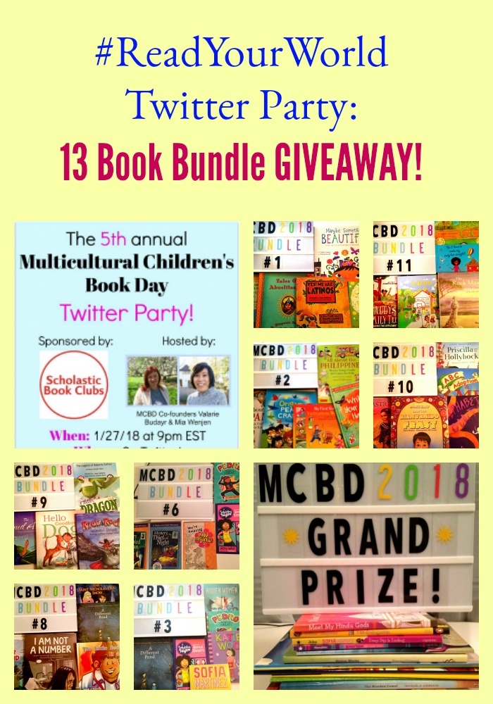 #ReadYourWorld Twitter Party: 13 Book Bundle GIVEAWAY!