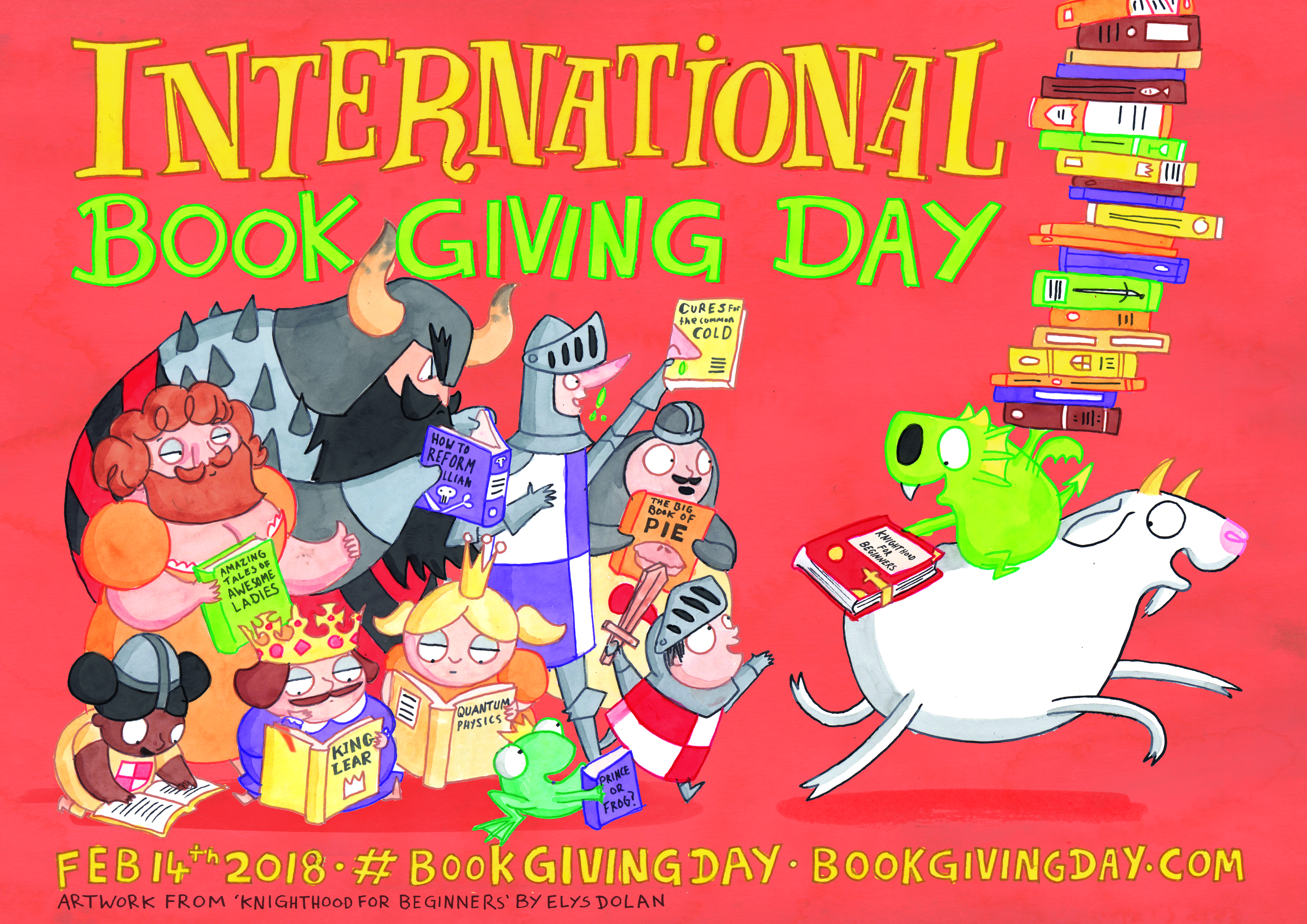 International Book Giving Day POSTER REVEAL!