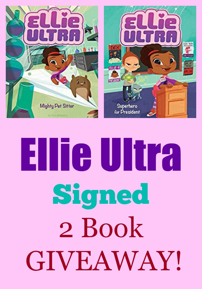Ellie Ultra Signed 2 Book GIVEAWAY!