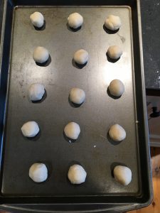 almond cookie dough balls