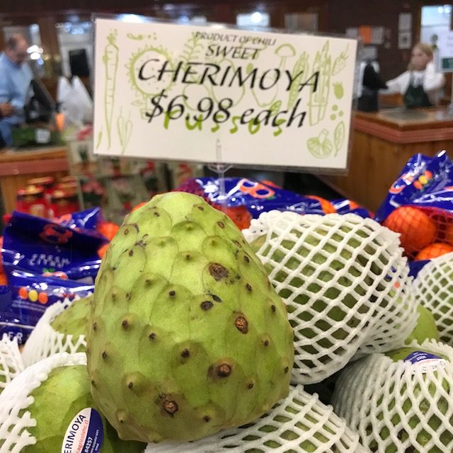 My Son's Exotic Fruit Challenge: Cherimoya