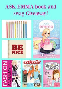 ASK EMMA book and swag Giveaway!