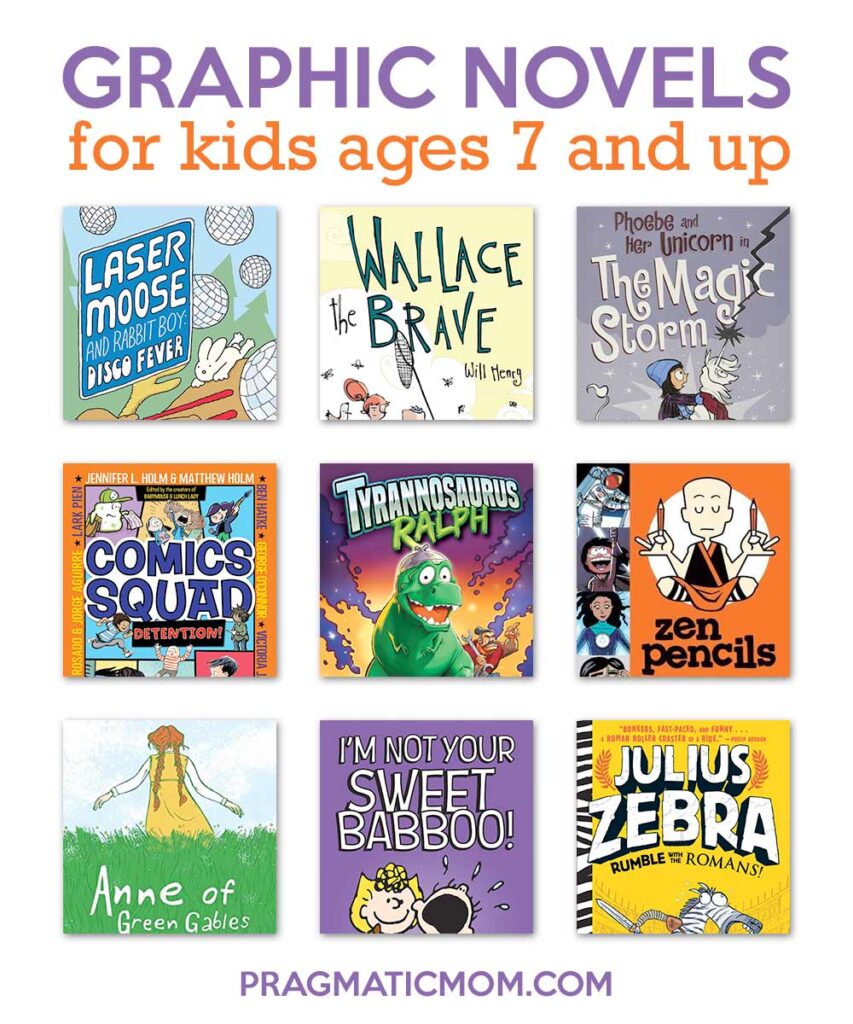9 Great Graphic Novels for Ages 7 and Up - Pragmatic Mom