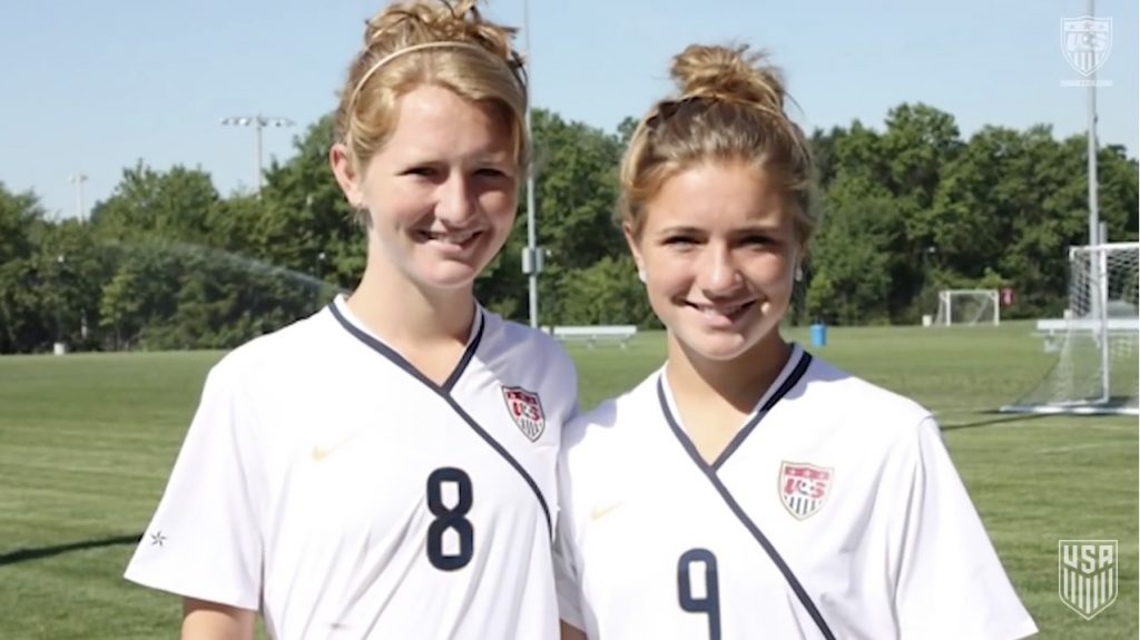 Professional Soccer Sisters Dish: Kristie & Samantha Mewis