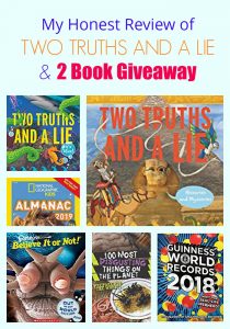 My Honest Review of TWO TRUTHS AND A LIE & 2 Book Giveaway