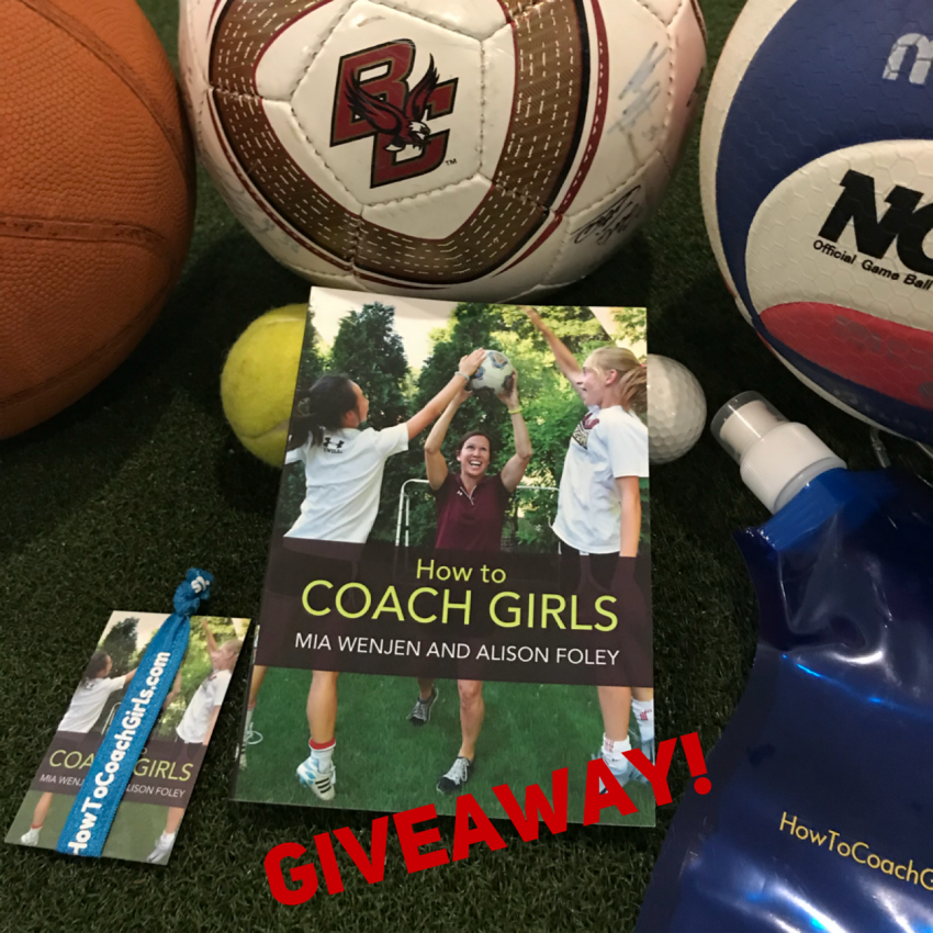 How To Coach Girls book and swag GIVEAWAY