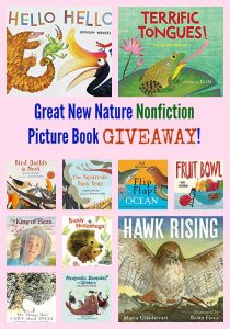 Great New Nature Nonfiction Picture Book GIVEAWAY!