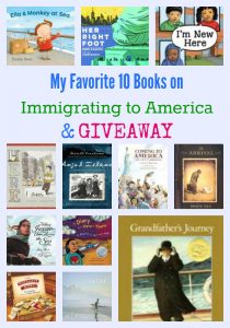 My Favorite 10 Books on Immigrating to America and GIVEAWAY
