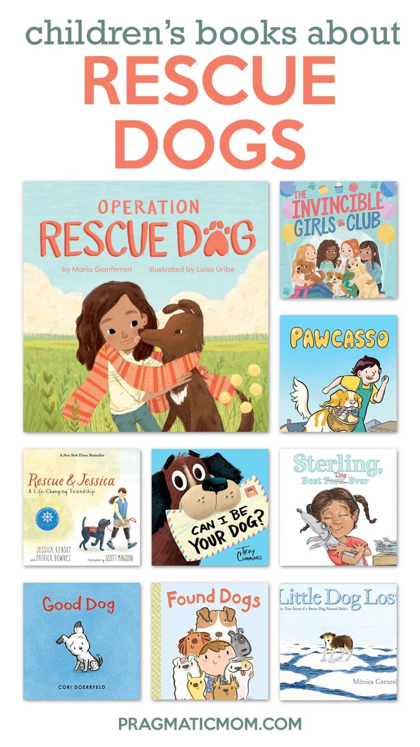 Children's Books about Rescue Dogs