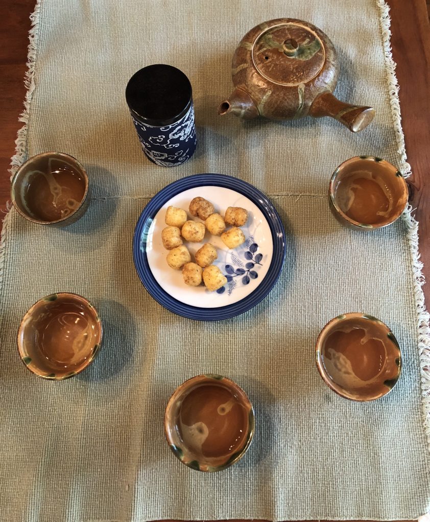 Snacks for Tea Leaves for Japanese Tea Ceremony: Sado